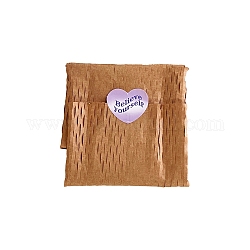Сотовая крафт-бумага, противоударная подушка, подарочная упаковочная бумага, деревесиные, 30x30 см