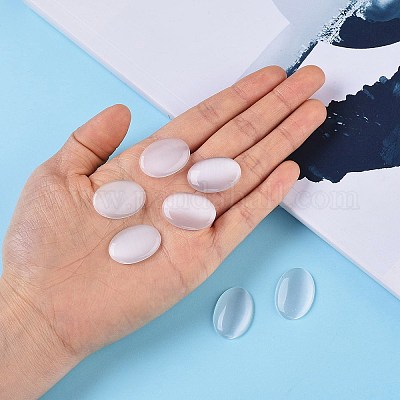 Кабошоны кошачьего глаза CE063-18X25-9-1