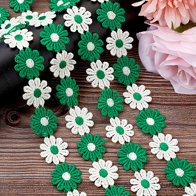 Красочная кружевная отделка из полиэстера OCOR-TA0001-34E-1