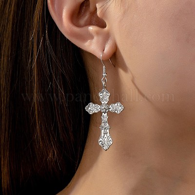 Сплав болтающиеся серьги FS-WGDC2DD-02-1