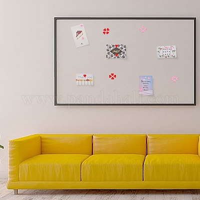 Пластиковая кнопка в форме сердца FIND-WH20003-88C-1