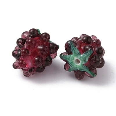 Бусины лэмпворк  X-LAMP-WH0012-02C-1