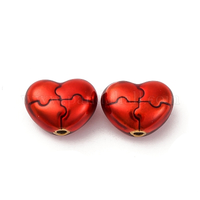 Эмалированные бусины из нержавеющей стали 304 STAS-Q363-05A-G-1