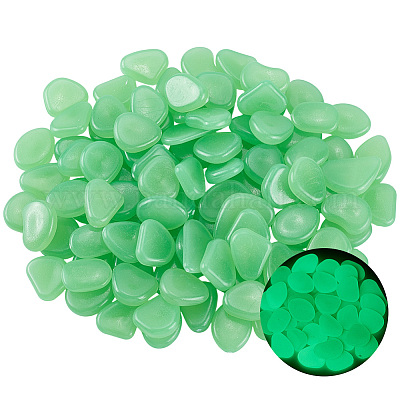 1 набор смоляных светящихся в темноте камешков DJEW-CN0001-40D-1