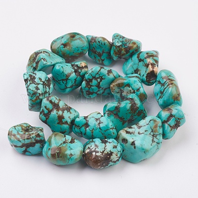 Бусины из натурального магнезита G-K249-01A-1