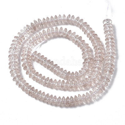 Стеклянные бусины кракле  GLAA-S192-B-004B-1