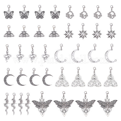 40 шт. 10 стиля подвеска из сплава украшение HJEW-HY00058-1