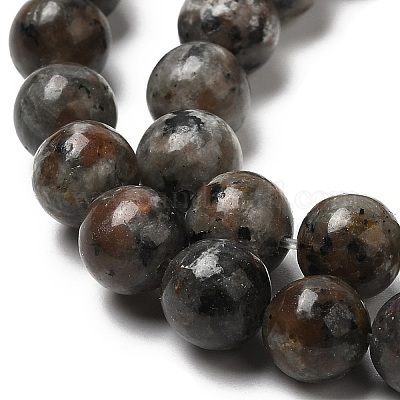 Натуральный флуоресцентный сиенитовый камень (светящийся в ультрафиолетовом свете) бусины нити G-K340-A05-03-1