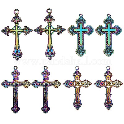 8шт 4 стиля сплава большие подвески FIND-SZ0001-45-1