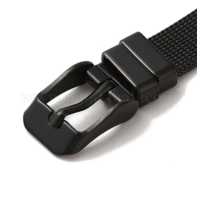 Ионное покрытие(ip) 201 нержавеющая сталь стальной браслет для часов STAS-M017-11D-1