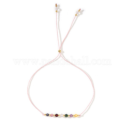 Богемные браслеты из латуни с бусинами SM8195-2-1