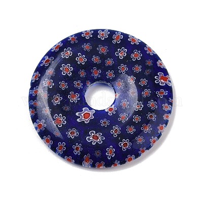 Бусины ручной работы подвески тысячецветник LAMP-G166-01A-1