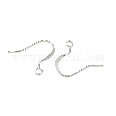 Filo per orecchini piatto in ottone&nbsp;KK-CBA57BD-09P-1