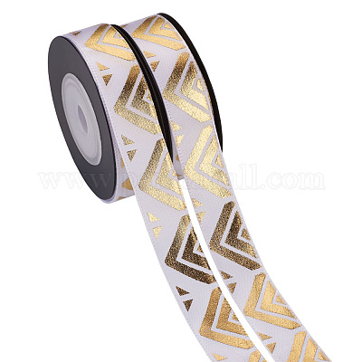 Satin Ribbon Wholesale: Including Gold & White Satin