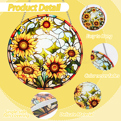 Наборы акриловых подвесных украшений FIND-WH20019-19B-1