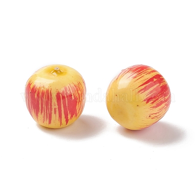 Мини искусственное яблоко DJEW-XCP0001-06D-1