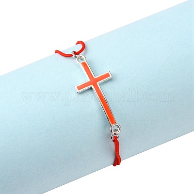 Изготовление браслета из эластичного шнура AJEW-JB00008-1