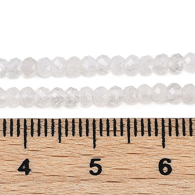 Бусины из натурального радужного лунного камня G-F778-A06-01-1