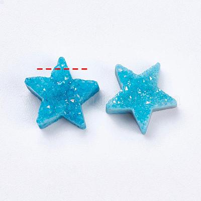 Натуральный druzy кристалл кварца G-E400-02-A01-1