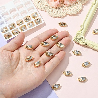 Пришивные чашки preciosa® maxima crystal Y-PRC-SE15-00030-235-G-1