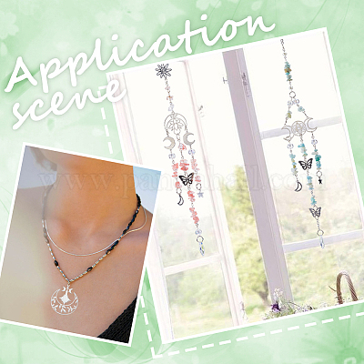 24 шт. 6 стиля подвески из нержавеющей стали 201 STAS-SC0008-61-1