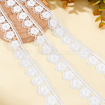 Лента из волоконного кружева&nbsp;OCOR-WH0105-146B-1