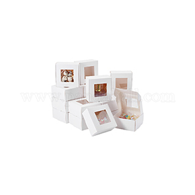 Бумажный подарочный ящик для хранения CON-WH0001-27B-01-1