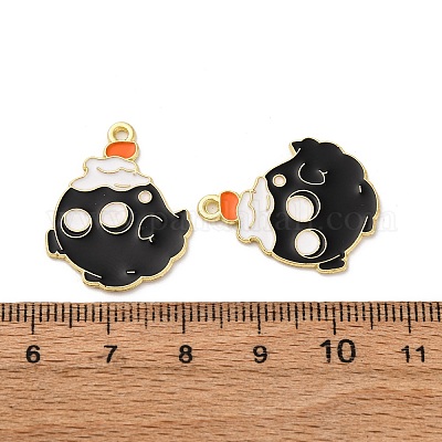 Подвески из сплава хэллоуина с эмалью&nbsp;LS-STAS-I354-01G-C01-1