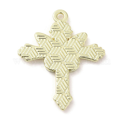 Подвески из эмалевого сплава с покрытием из легкого золота ENAM-L041-04A-1