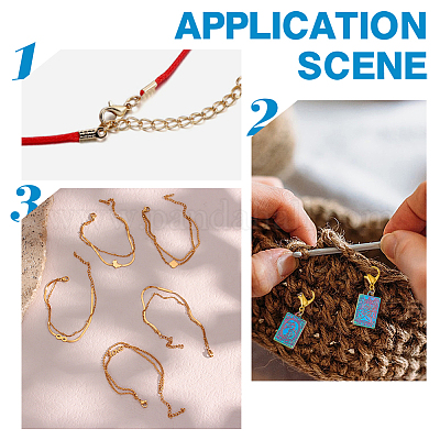 5 стиль застежки-лобстеры из цинкового сплава FIND-ME0001-79G-1