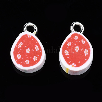 Подвески из полимерной глины ручной работы CLAY-S096-027-1