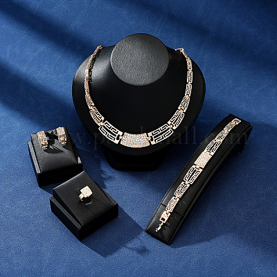 Прямоугольные ожерелья с подвесками из сплава WGF76D9-03-1