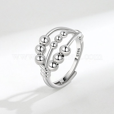 Регулируемые кольца из стерлингового серебра s925 FS-WGA83BD-04-1