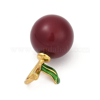 Эмалевые пластиковые подвески KK-G526-21G-05-1