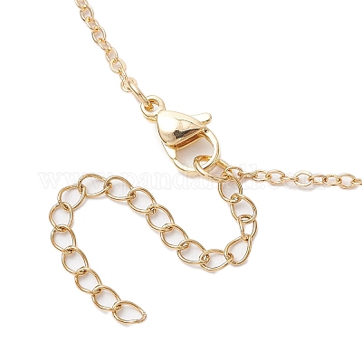 Ожерелье с подвеской из нержавеющей стали 304 ко дню матери NJEW-TA00194-02-1