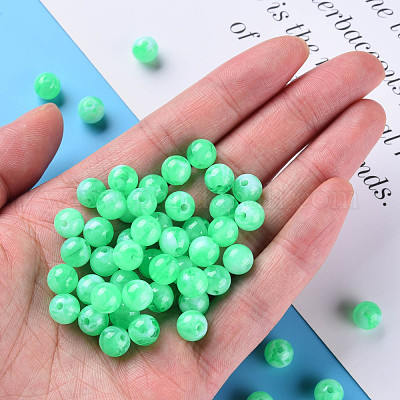 Акриловые бусины MACR-S375-001B-01-1