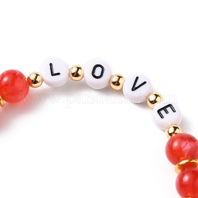 Ensembles de bracelets de perles extensibles multicouches&nbsp;BJEW-JB05756-01-1