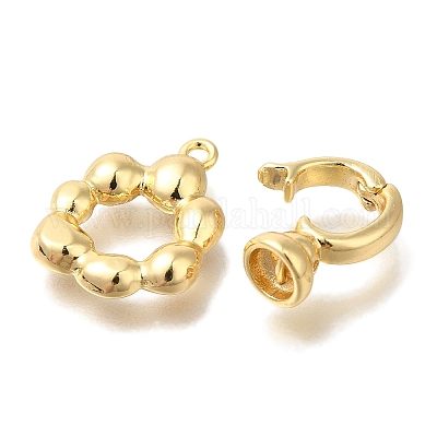 Латунь раз по сравнению с застежками KK-K389-119G-1