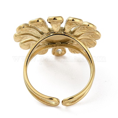 Ионное покрытие (ip) кольца из нержавеющей стали 304 RJEW-C075-04F-G-1