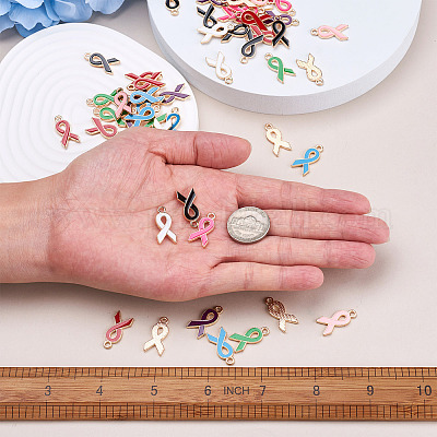 160шт 8 цвета сплава эмалевые подвески ENAM-CD0001-13-1