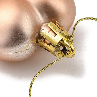 День святого Валентина гальванические пластиковые подвески в форме сердца украшения&nbsp;KY-D020-02D-1