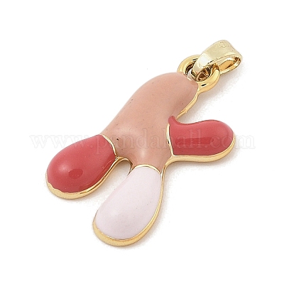 Подвески из эмали и сплава ENAM-S023-01G-K-1