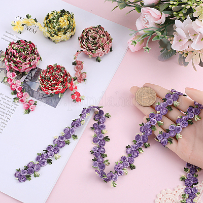 5 ярд двухцветной полиэстеровой ленты для изготовления ювелирных изделий OCOR-GF0003-13-1