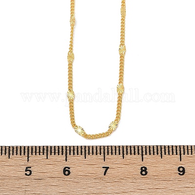 925 овальное витое ожерелье из стерлингового серебра NJEW-H056-01C-G-1