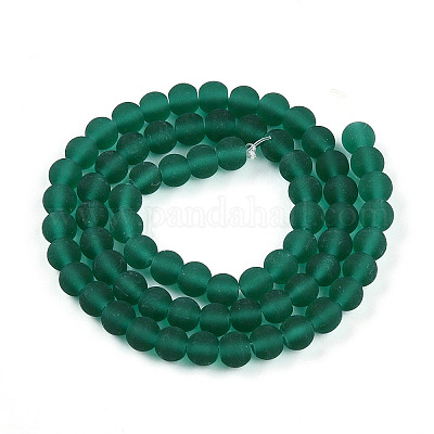 Прозрачные стеклянные бусины GLAA-T032-T6mm-MD21-1