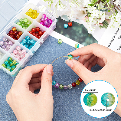 Прозрачные хрустальные бусины CCG-PH0003-11A-1