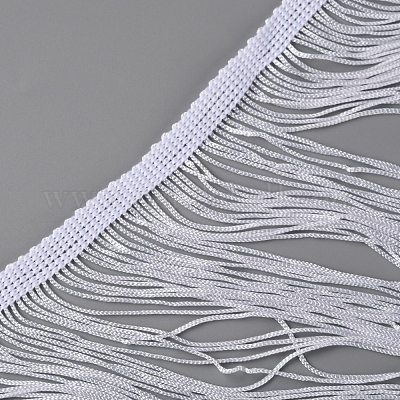 Fransenbesatz aus Polyester&nbsp;FIND-WH0077-64A-01-1