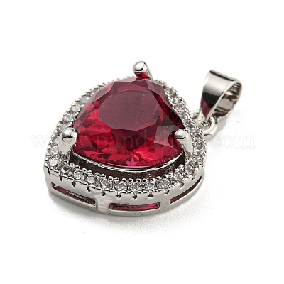 Стойки обшивки латунь микро проложить Циркон подвеску KK-H469-02P-02-1