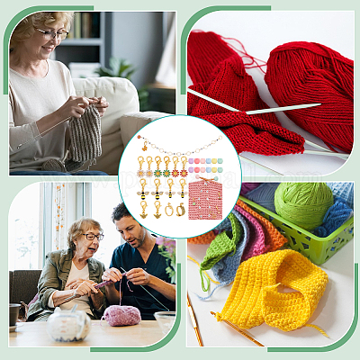 Наборы инструментов для вязания пчел и цветов своими руками HJEW-NB00059-1