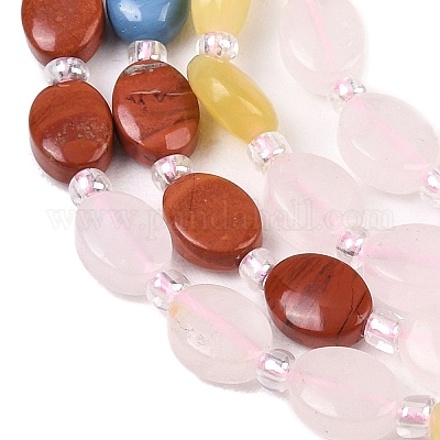 Нити из вишневого кварцевого стекла&nbsp;G-Z135-A13-1